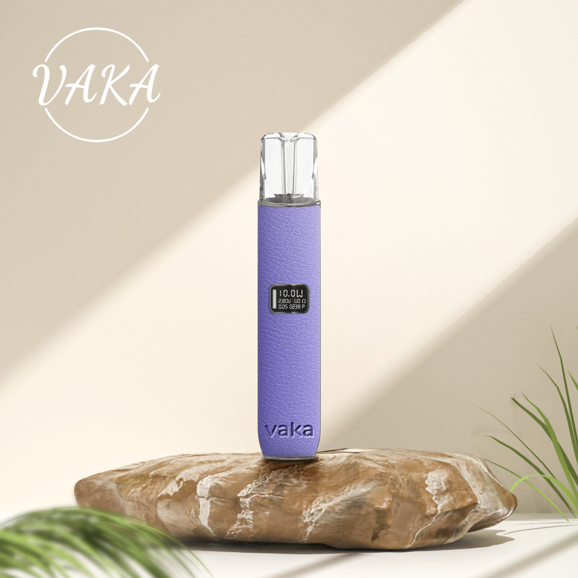 VAKA高級皮革主機 一代電子菸桿 兩檔調節 電量顯示