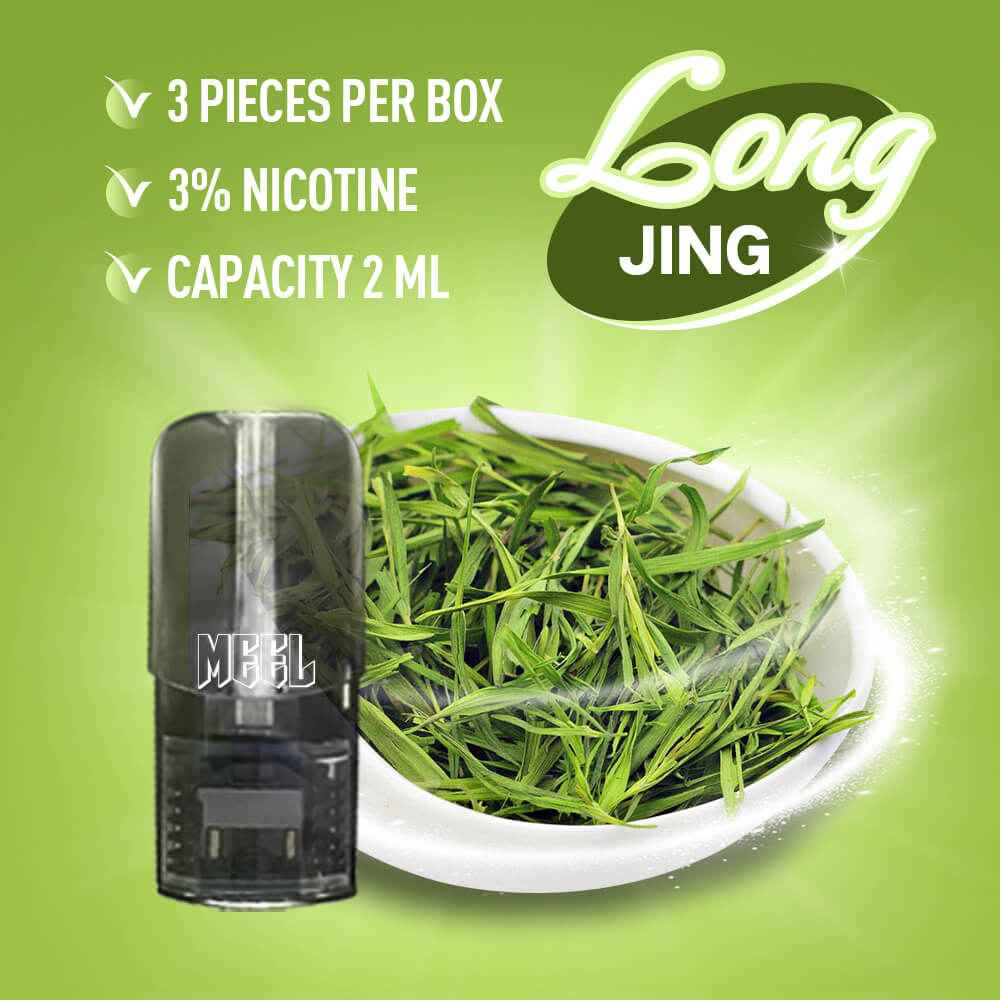 【買5盒贈主機】MEEL一代煙彈 黑色半透霧化倉 一盒3入