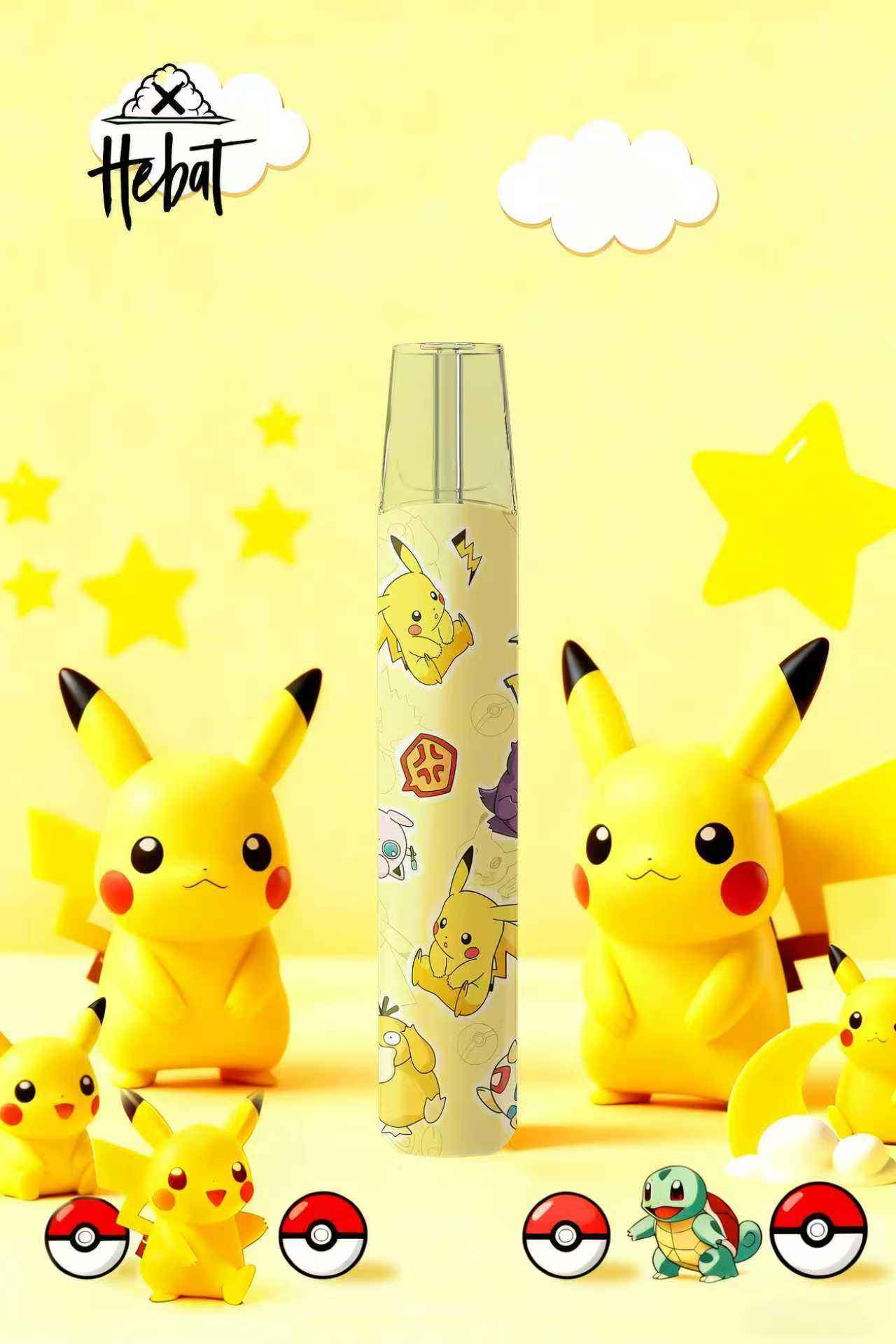 HEBAT喜貝 一代主機 卡通聯名款 通配一代煙彈