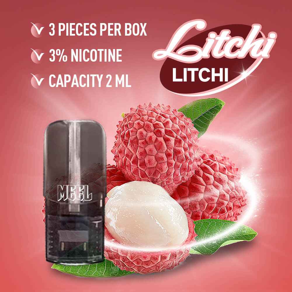 【買5盒贈主機】MEEL一代煙彈 黑色半透霧化倉 一盒3入