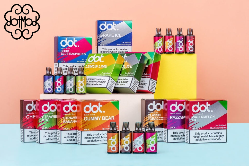 【買3贈主機】美國佩特里原裝彈 DOTMOD DOT SWITCH 霧化彈 3.5ml 一盒2顆