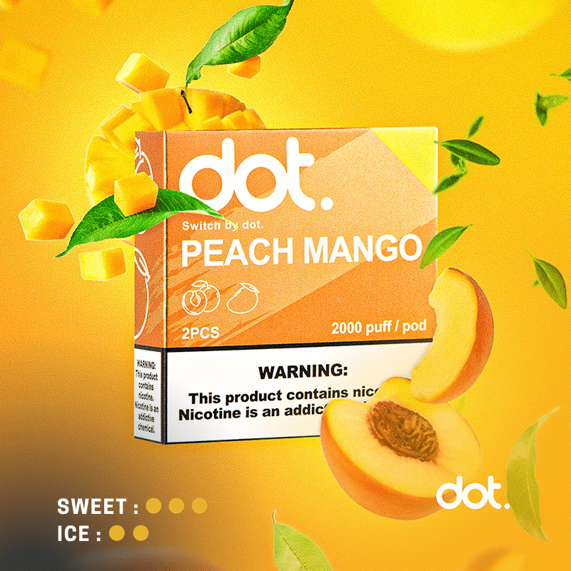 【買3贈主機】美國佩特里原裝彈 DOTMOD DOT SWITCH 霧化彈 3.5ml 一盒2顆