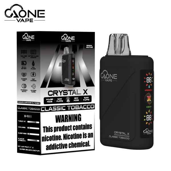 AONE VAPE CRYSTAL X 水晶2代拋棄式 12000口