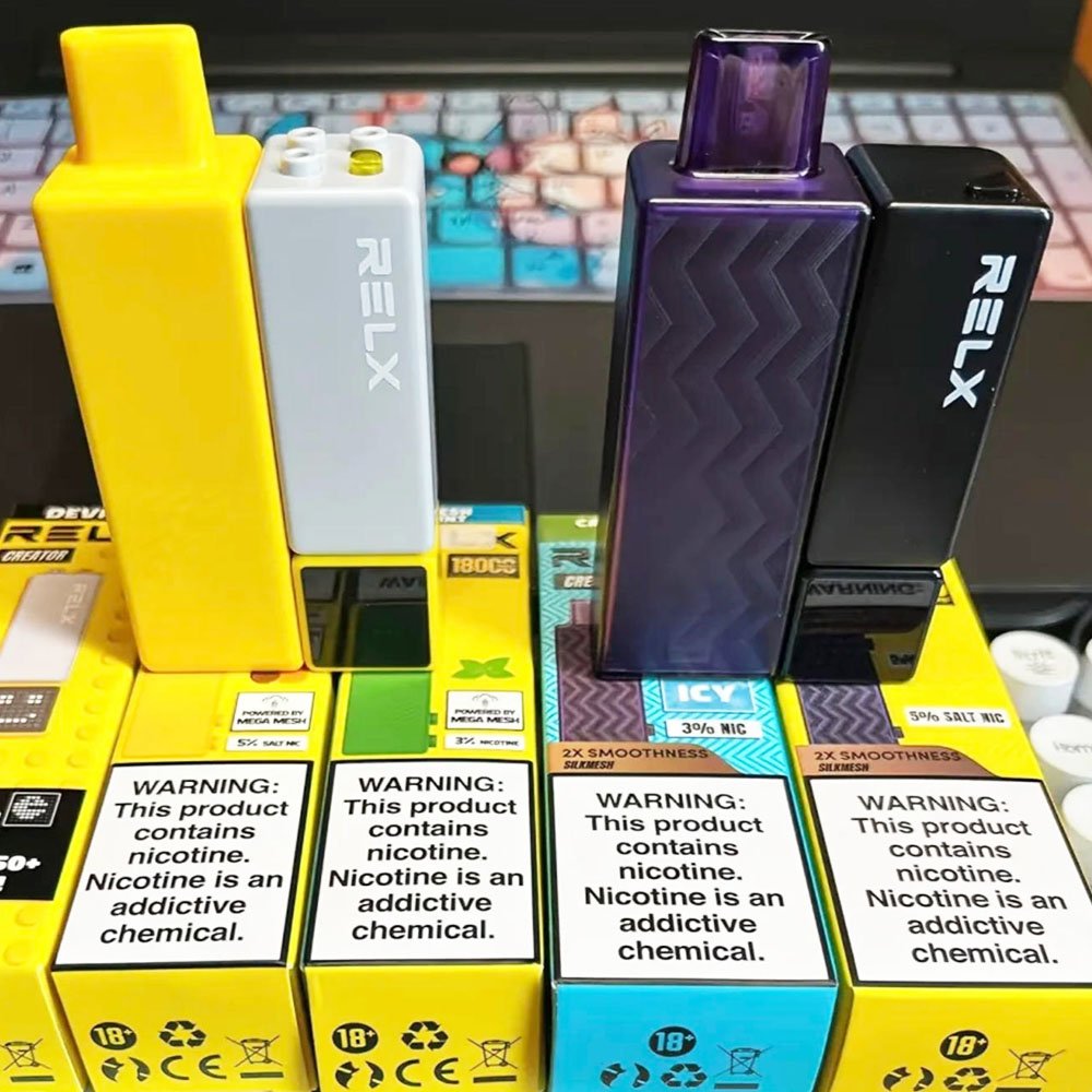 【活動】RELX悅刻積木樂高換彈拋棄式 22000口 智能螢幕 可調功率主機